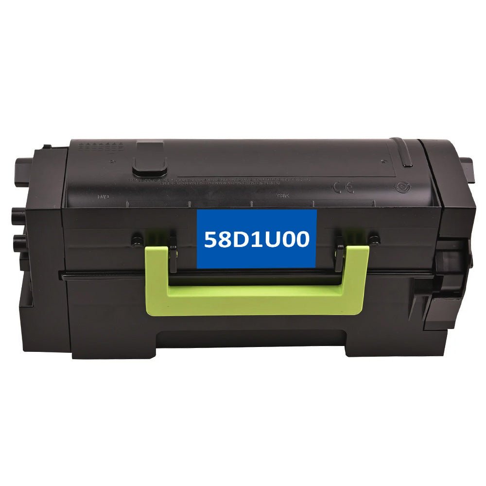 58D1U00 Ultra High Yield Black Toner Cartridge - Compatible with Lexmark Printers (55,000 Pages) - 1 Pack - Ideal for Office, Home & High-Volume Printing Needs