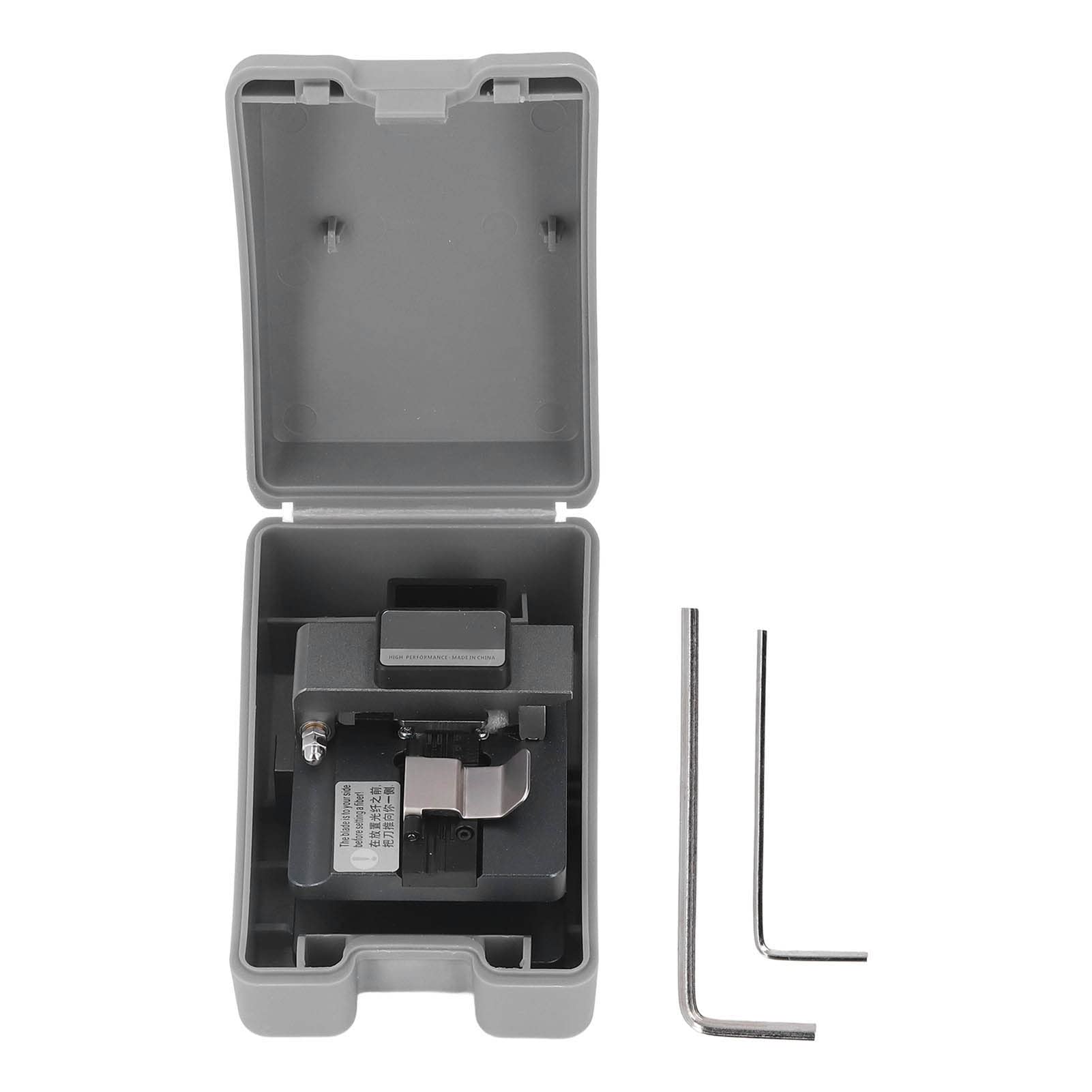 3 in 1 Fiber Optic Cleaver Tool - Precision Fiber Cable Cutter for Bare Fiber, Pigtail & Leather Cable with Portable Storage Case | Ideal for Network Installation, Telecom Maintenance & Fiber Optic Repair