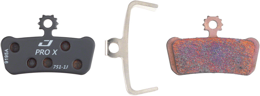 Jagwire Mountain Pro Extreme Sintered Disc Brake Pads - Compatible with SRAM Guide RSC/RS/R & Avid Trail - High Performance Braking for MTB Downhill & Enduro Riding