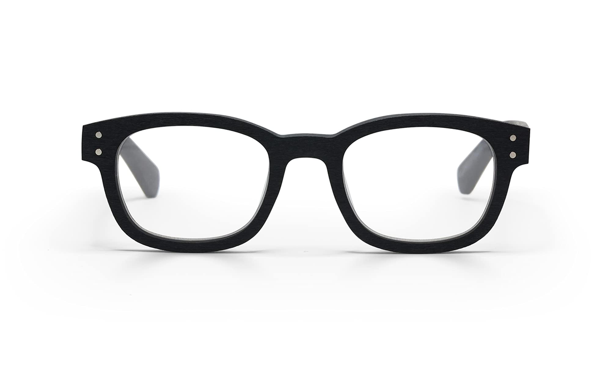 eyebobs Biff Unisex Blue Light Blocking Reading Glasses for Men & Women | Square Frame Computer Glasses for Screen Time & Digital Eye Strain Relief