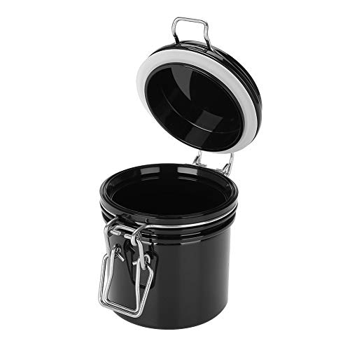 Premium Black Glue Container for Eyelash Extensions - Activated Glue Storage Tank with Secure Lid - Travel-Friendly Eyelash Accessory Organizer - Perfect for Salon Professionals & DIY Lash Artists at Home