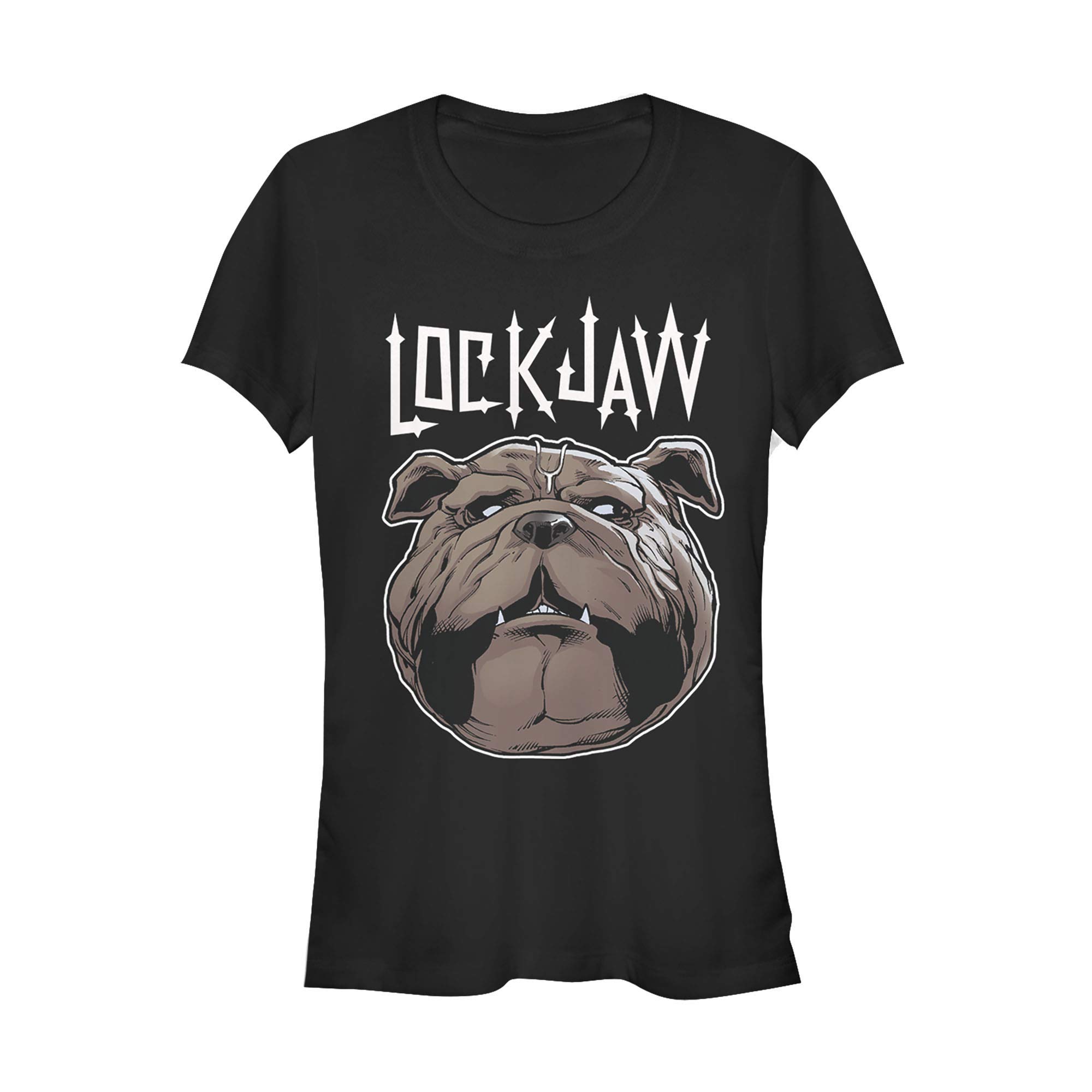 Marvel Junior's Inhumans Lockjaw Graphic T-Shirt for Kids - Soft Cotton Superhero Tee for School, Playdates & Comic Conventions
