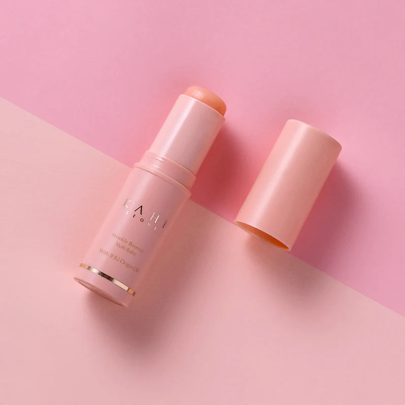 KAHI Wrinkle Bounce Multi Balm - Hydrating Moisturizer for Face & Eyes | Anti-Aging Cream for Wrinkles & Fine Lines | Perfect for Daily Skincare & Travel
