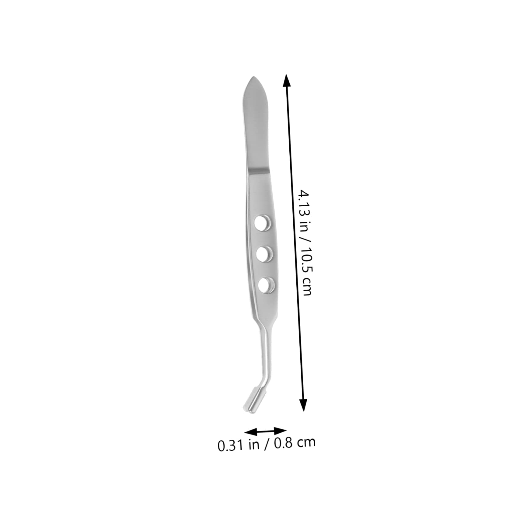 Stainless Steel Meibomian Gland Massage Tweezers - Eyelid Massage Tool for Stye Relief & Eye Care | Perfect for Home Spa, Professional Salon, and DIY Eyelid Hygiene