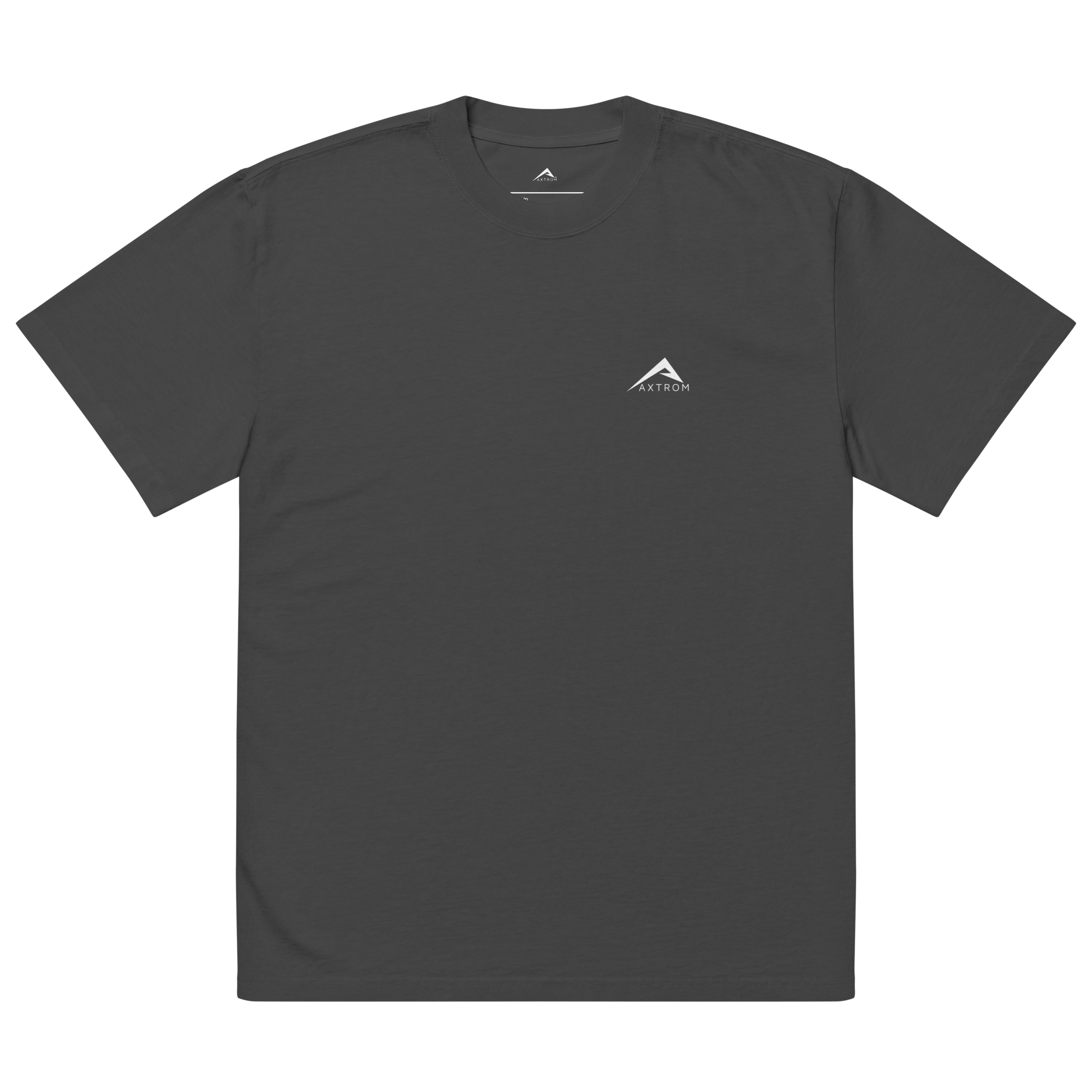 Oversized T-Shirt for Women - Faded Black Cotton Comfort Fit - Perfect for Casual Wear, Loungewear & Street Style