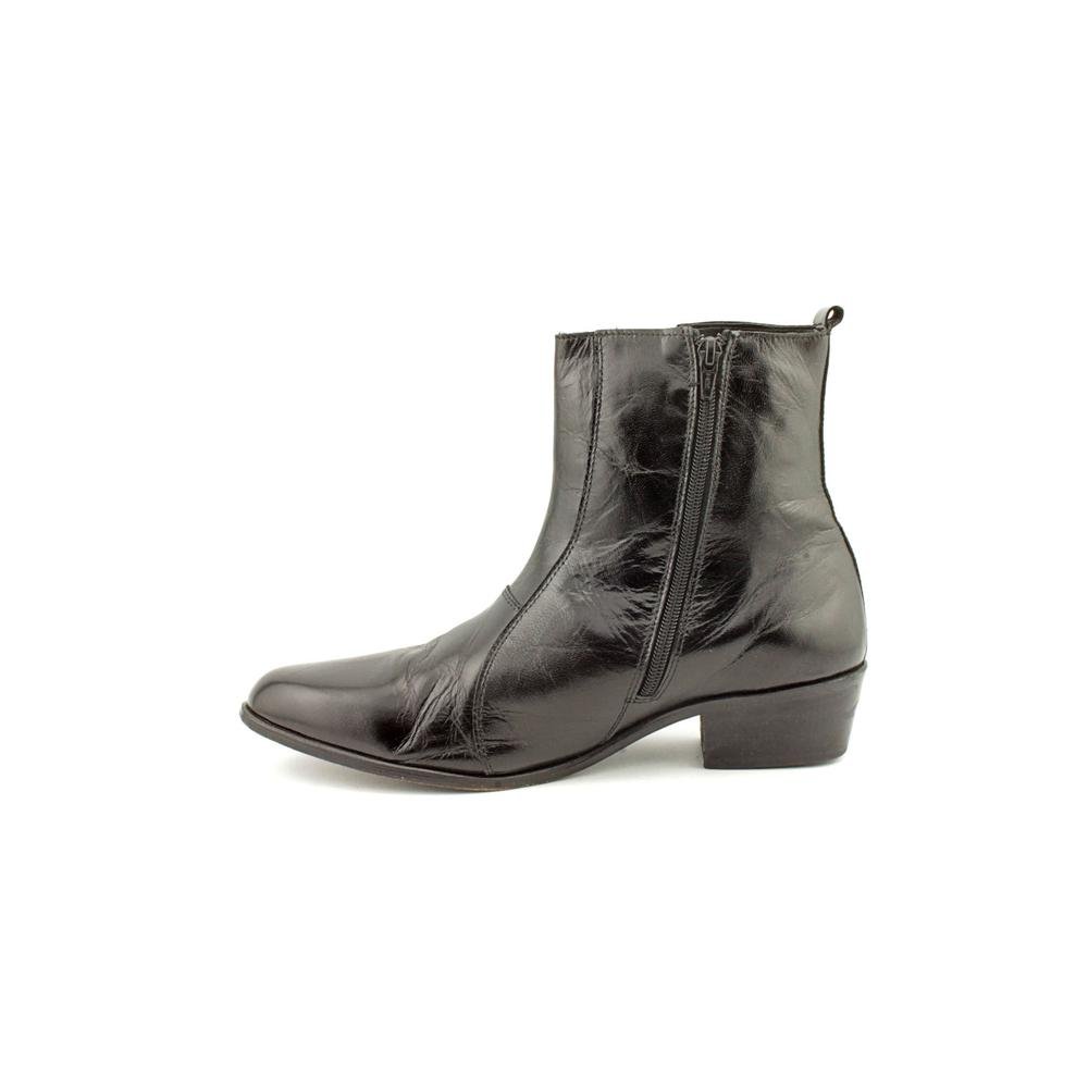 Stacy Adams Men's Santos Plain-Toe Side Zipper Boot - Stylish Leather Dress Boots for Business & Casual Wear | Perfect for Office, Date Night & Formal Events