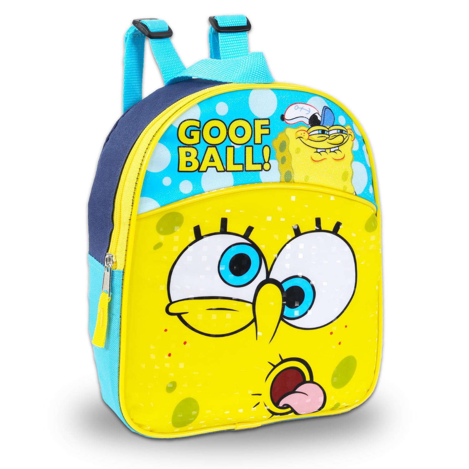 SpongeBob SquarePants Kids Backpack Set with Water Bottle - 11 Inch Cartoon School Backpack for Boys & Girls | Perfect for School, Travel & Outdoor Adventures