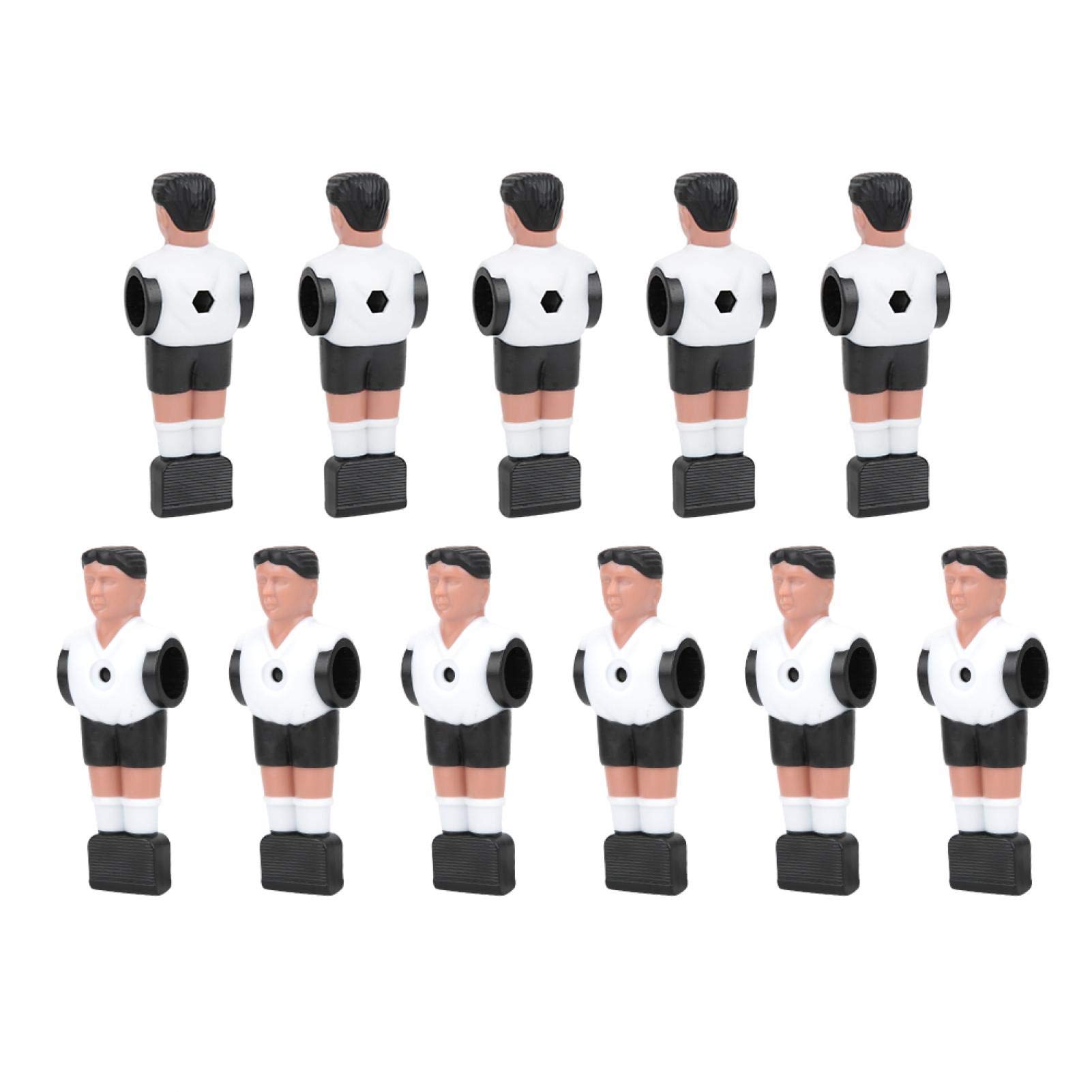 Salutuya Replacement Table Football Player Figures - Durable Foosball Men for Home Game Room, Arcade & Bar Entertainment