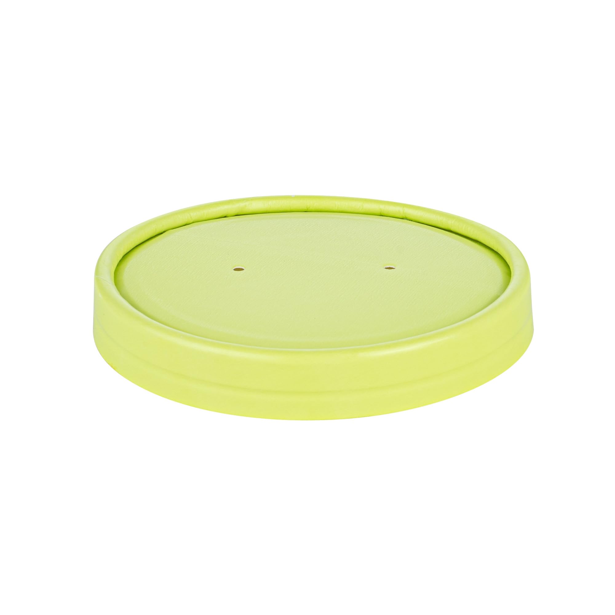 Restaurantware Bio Tek Vented Lids for 8/12 oz Soup Containers - 200 Pack | Microwave-Safe Eco-Friendly Paper Lids for Hot & Cold Foods | Perfect for Takeout, Catering, and Food Service Businesses