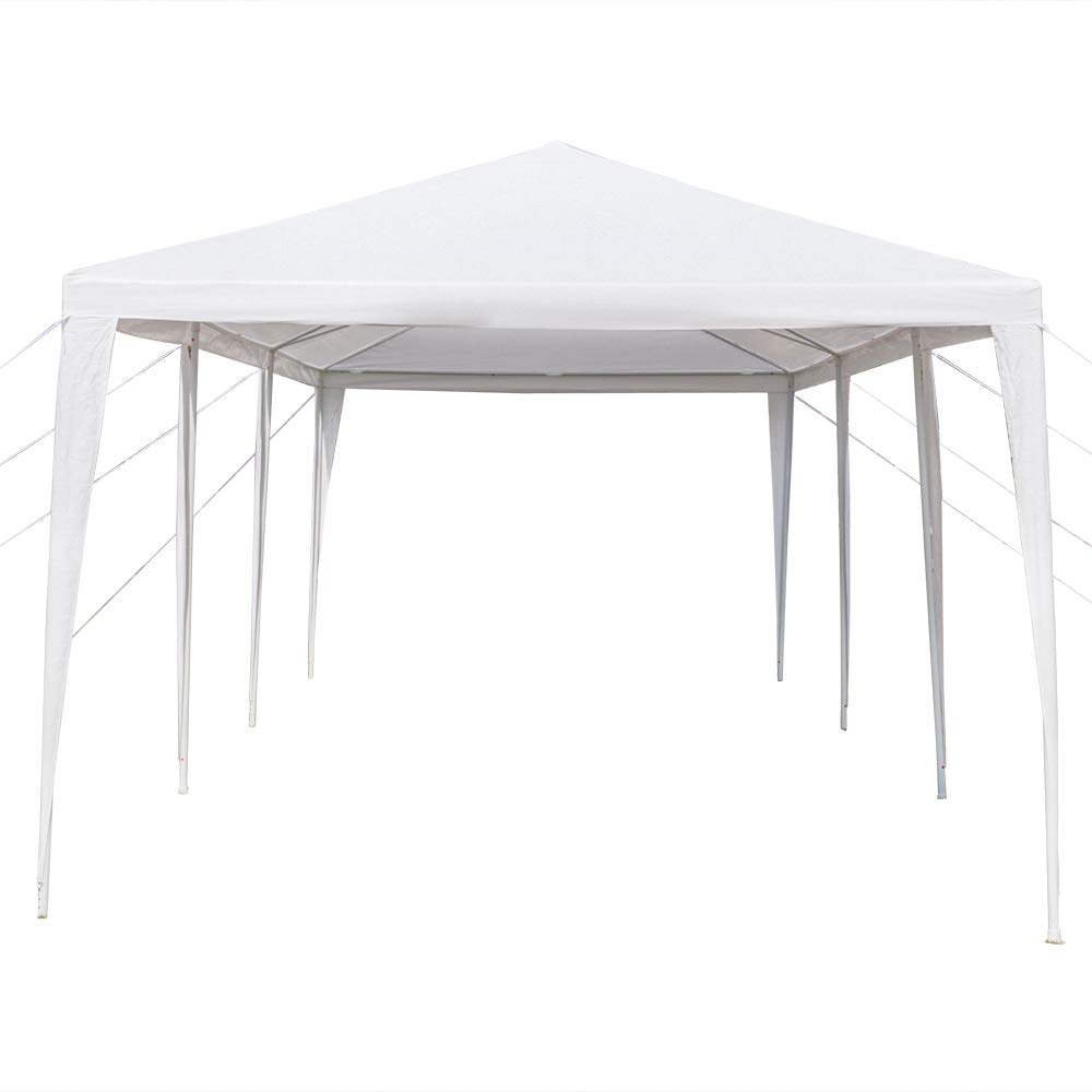 10' x 30' Mytunes Party Tent - Waterproof Outdoor Wedding Canopy, Portable Gazebo Shelter for Backyard BBQ, Birthday Parties & Camping Events (10x30ft) | Perfect for Picnics, Farmers Markets & Tailgating