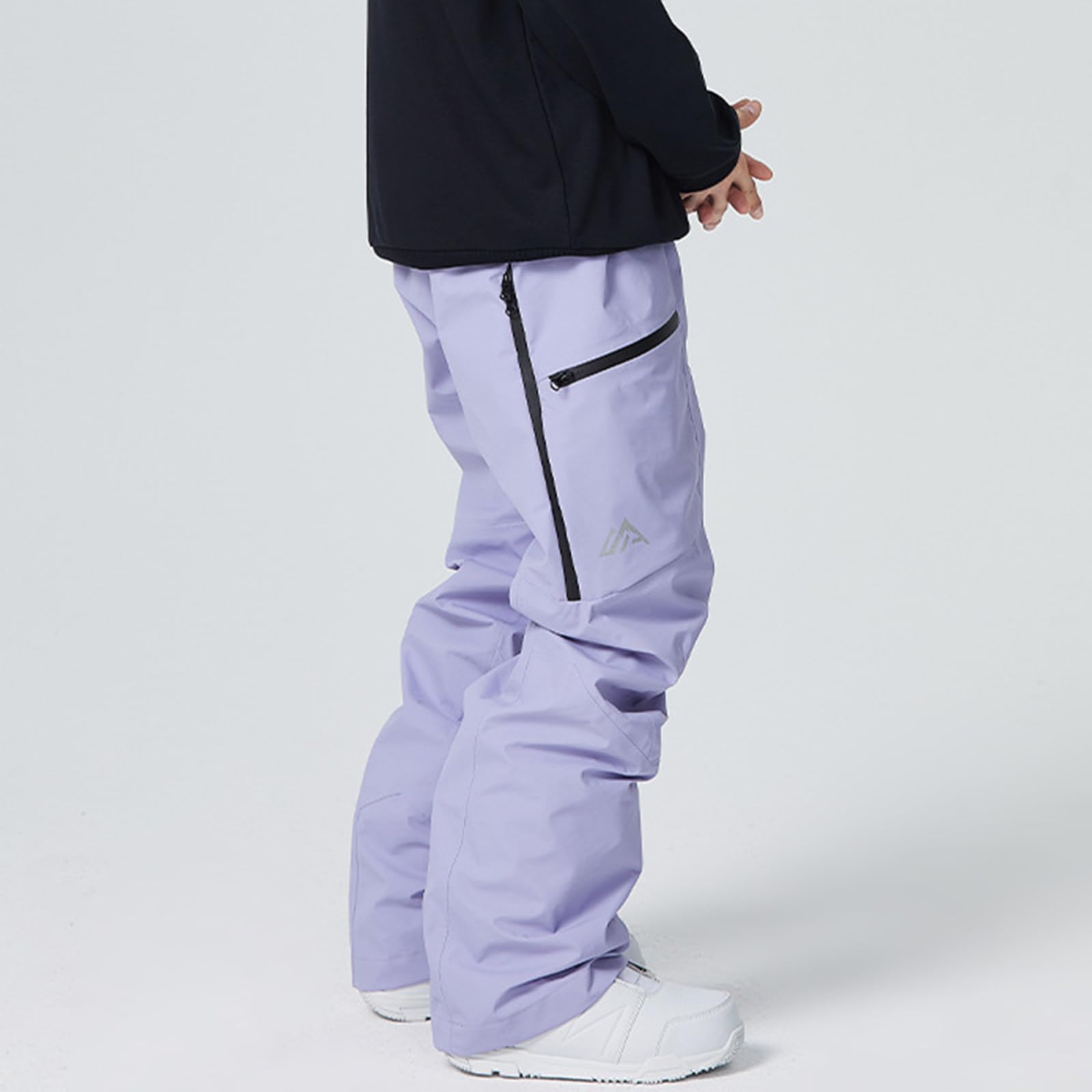 GS SNOWING Women's Insulated Waterproof Snow Pants - Windproof Ski Bib Overalls for Snowboarding, Skiing & Winter Hiking - Perfect for Cold Weather Outdoor Activities