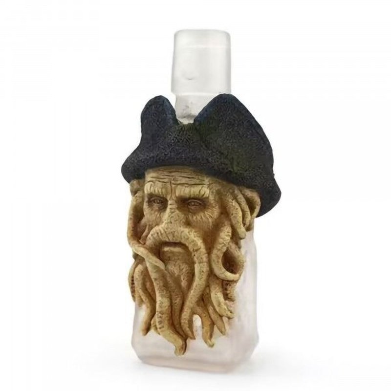 Bioscape Bearded Pirate Captain Figurine - 16 x 8.5cm Collectible Resin Statue for Home Decor, Office Display & Gift Giving
