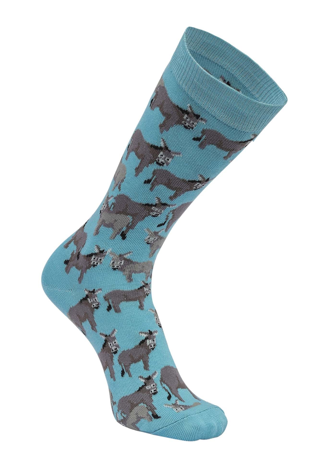 AWST International Funny Donkey Love Socks 6-Pack - Novelty Gift Socks for Men & Women - Perfect for Valentine's Day, Christmas & Birthday Gifts