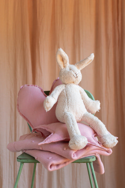Bonnie The Bunny Plush Toy - Soft Stuffed Animal for Kids, Cute Bunny Gift for Girls & Boys - Perfect for Cuddling, Nursery Decor, and Easter Gifts