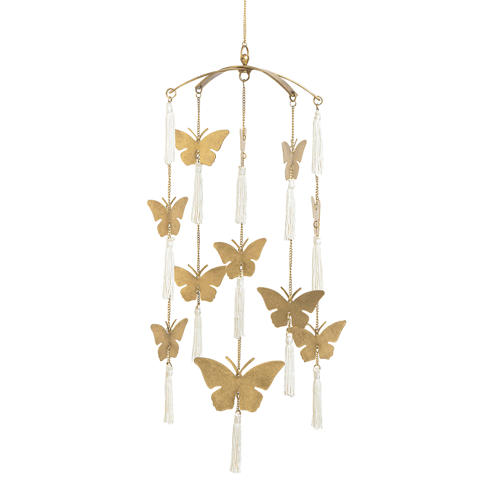 Butterfly Ceiling Mobile for Baby Nursery - Soothing Decor for Newborns & Infants - Perfect for Cribs, Playrooms & Daycare Centers