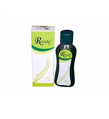 RXSHOPY RX SHOPY Recute Hair Oil 100ml - Natural Hair Growth Treatment for Thinning Hair & Scalp Care - Perfect for Daily Use at Home or Salon