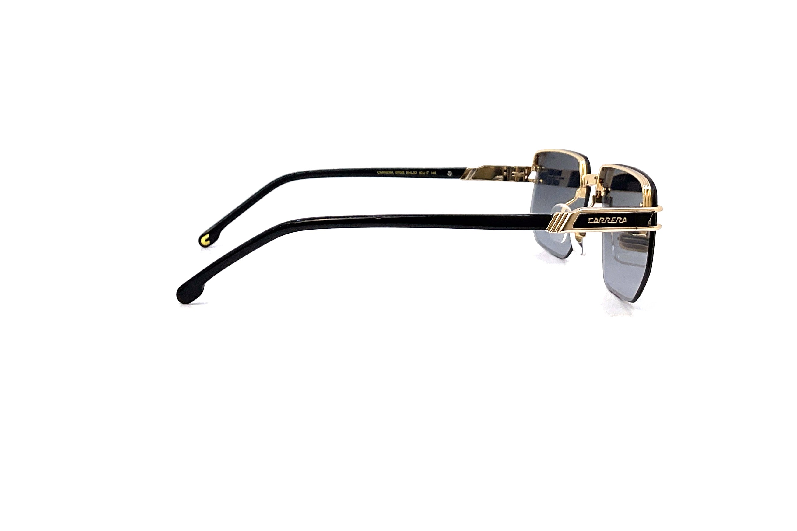 Carrera 1070/S Sunglasses - Gold & Black Aviator Style for Men & Women - Perfect for Driving, Outdoor Sports & Fashion Accessories