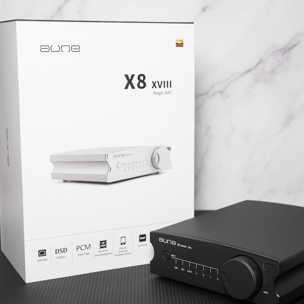 AUNE X8 XVIII BT MAGIC DAC with FPGA Technology & Bluetooth aptX HD/LDAC Support - High-Resolution Audio Decoder for Home Theater & Professional Studio Use