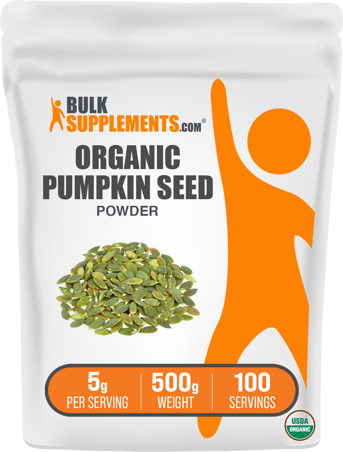 Organic Pumpkin Seed Powder - Pure, Natural & Nutrient-Rich Superfood for Smoothies, Baking & Healthy Recipes | Gluten-Free & Vegan Protein Source