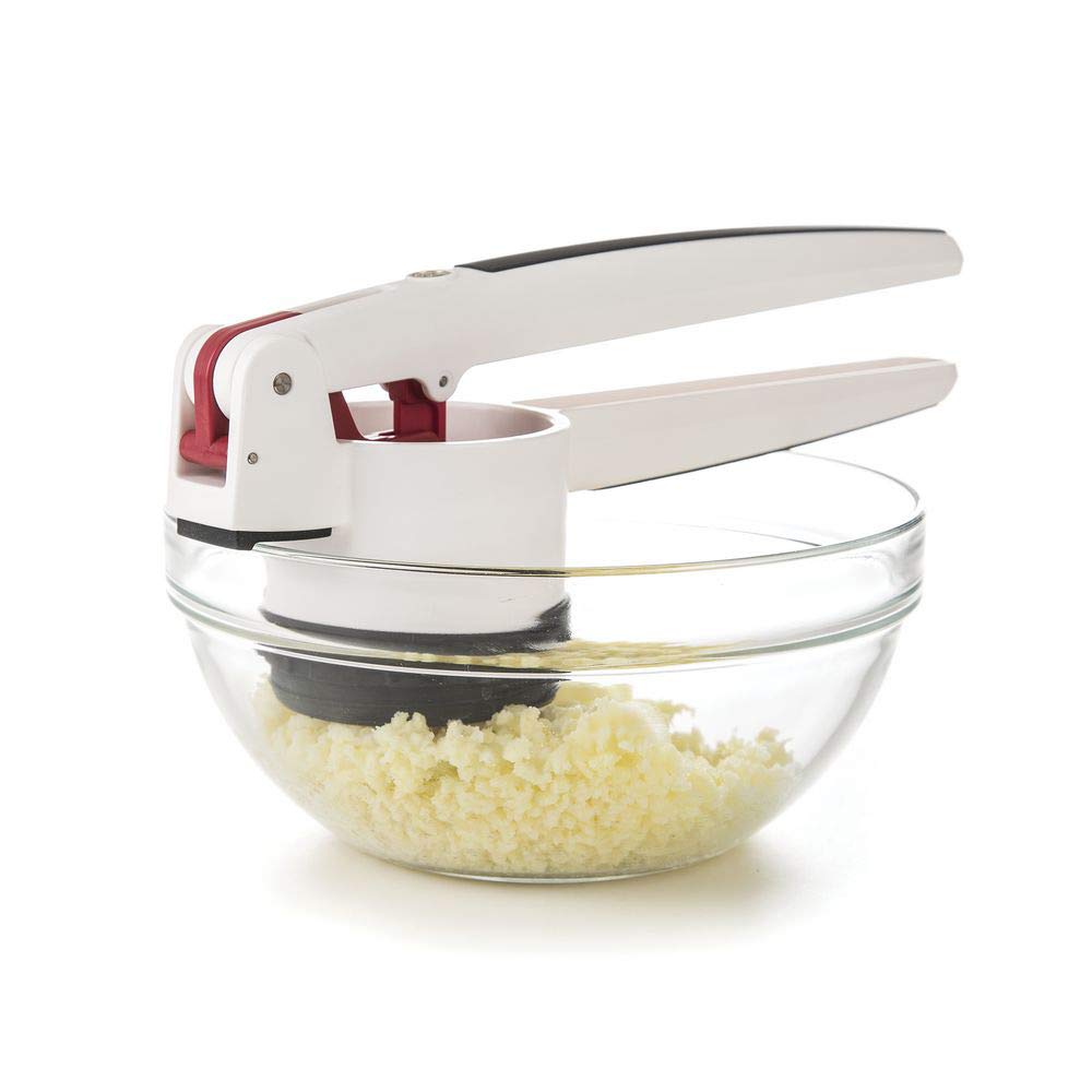Progressive Potato Ricer - White, Black, Red - Perfect for Mashed Potatoes, Baby Food & Purees - Kitchen Gadget for Easy Cooking