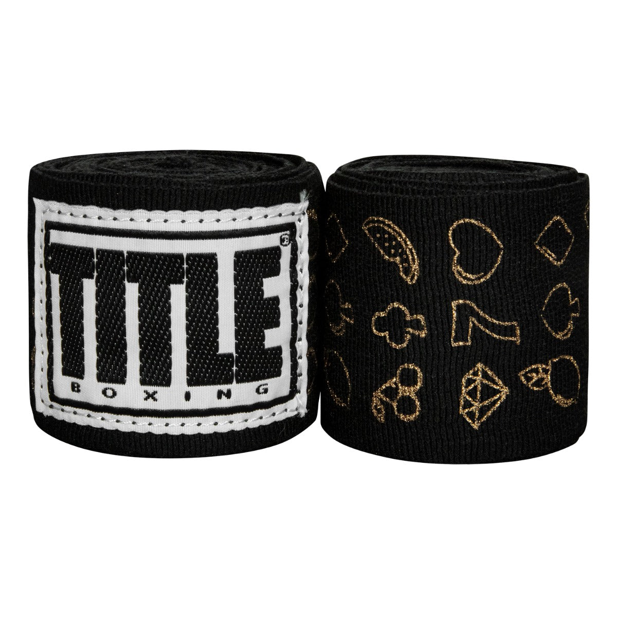 TITLE Boxing Print Hand Wraps 180