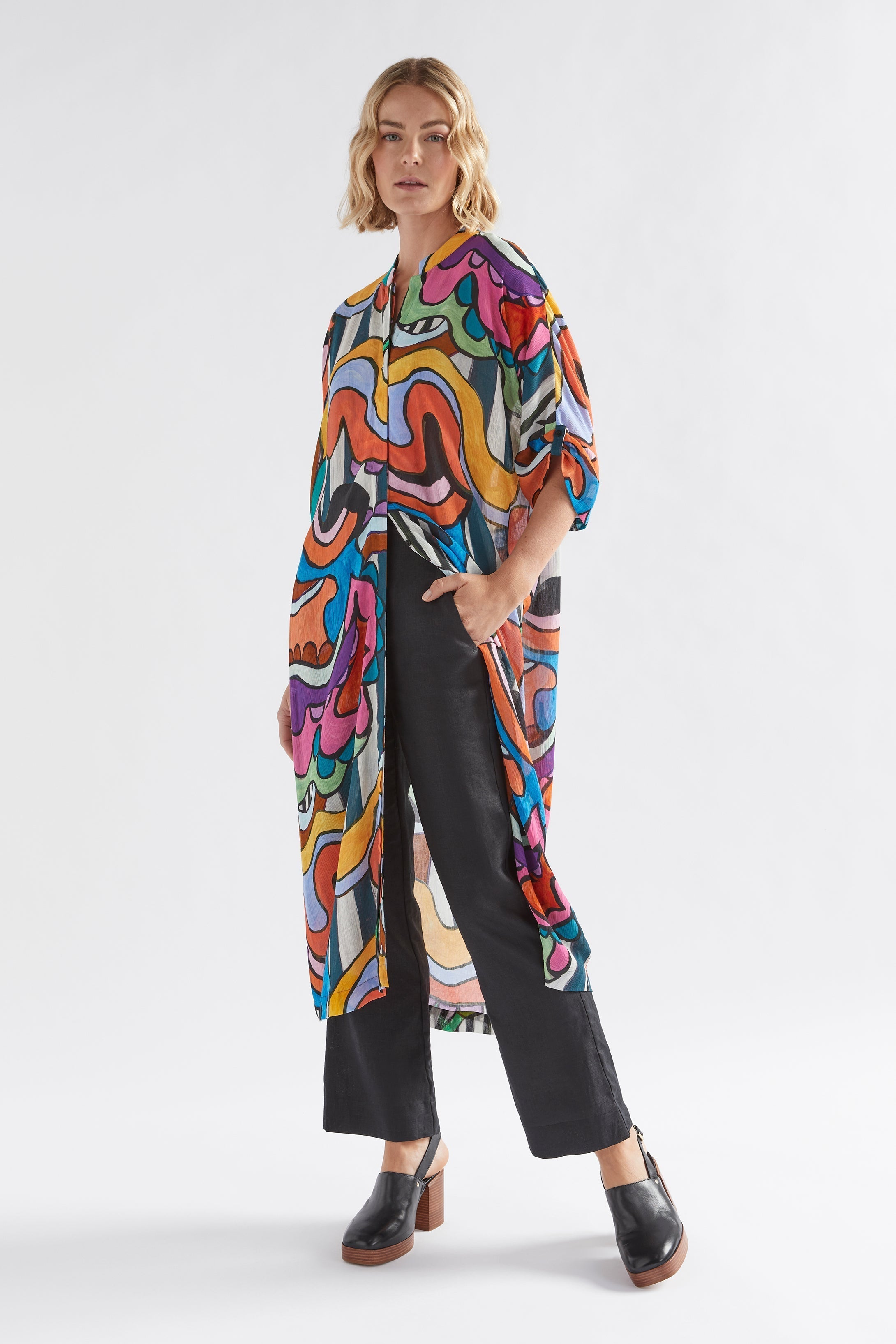 Soma Soleil Shirt Dress for Women - Lightweight Flowy Summer Tunic Top with Pockets | Perfect for Beach Cover-Up, Casual Outings & Vacation Wear