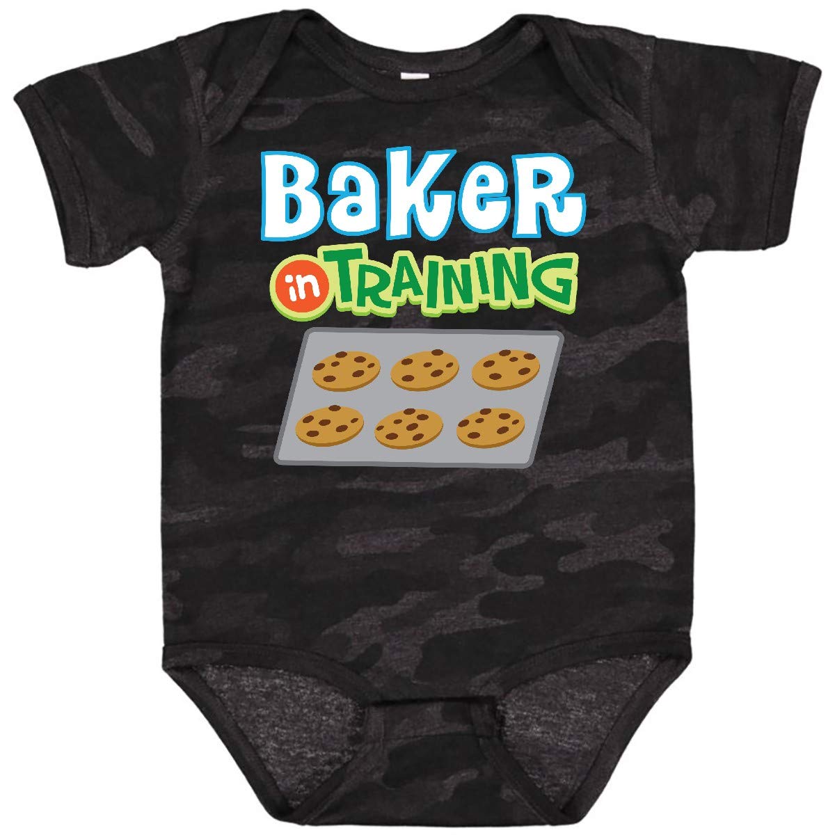 Inktastic Baker in Training Baking Baby Bodysuit - Cute Infant Onesie for Future Chefs & Baking Enthusiasts - Perfect for Baking Classes, Birthday Gifts & Family Photos