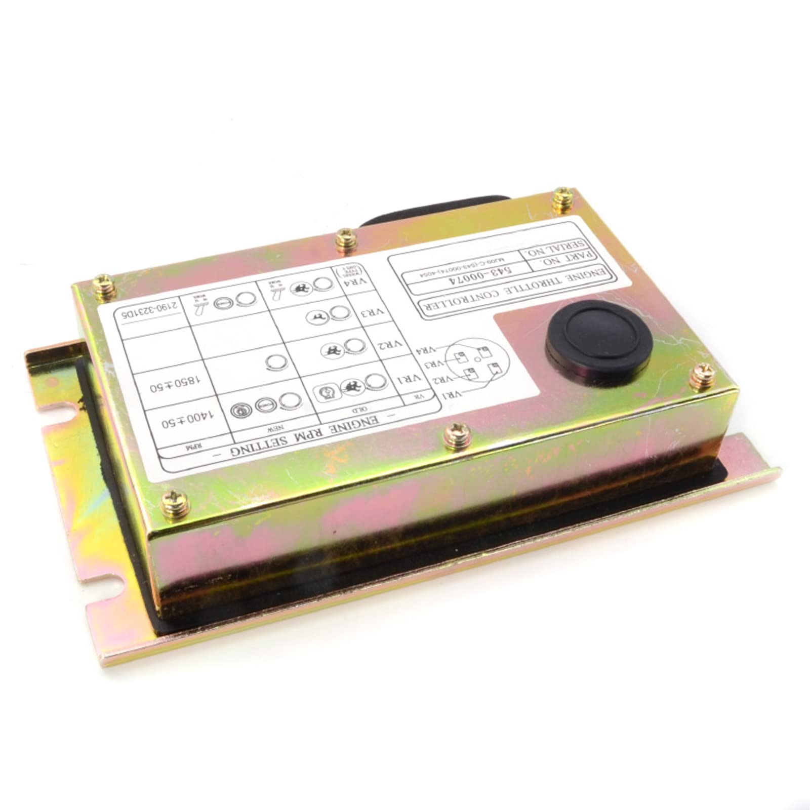 Hconcet 543-00074 2543-1036 Engine Throttle Controller Compatible with Daewoo Doosan DH220-5 DH250-5 Excavator - Replacement Part for Smooth Acceleration & Fuel Efficiency - Perfect for Construction & Heavy Equipment Maintenance