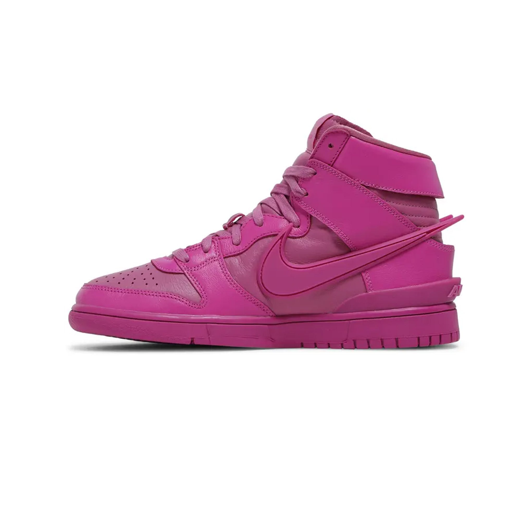 Nike Dunk High x Ambush 'Active Fuchsia' Sneakers - Limited Edition Women's & Men's Basketball Shoes for Streetwear & Fashion Collectors | Perfect for Urban Style & Sneakerhead Collections