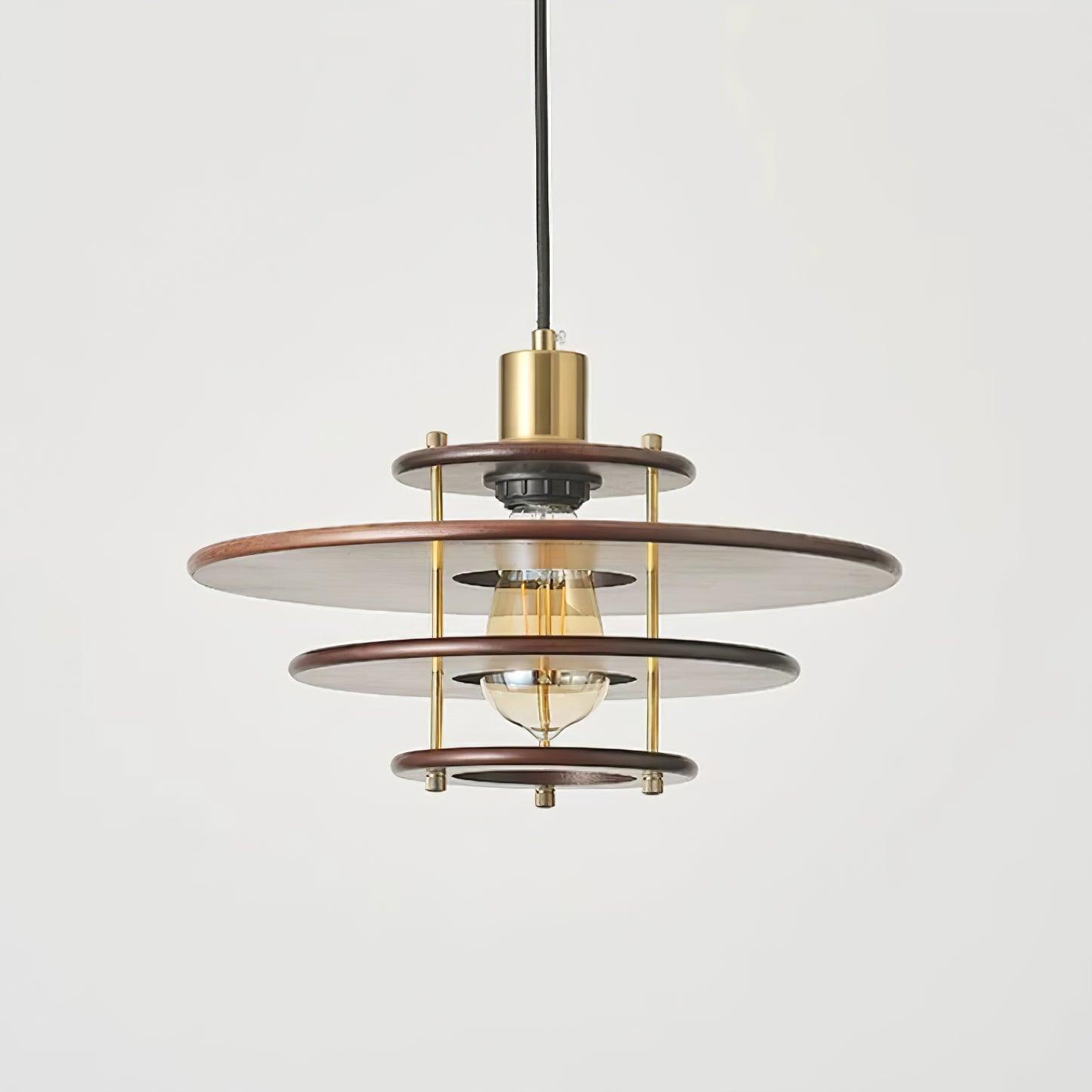 Modern Pendant Lamp - Stylish Hanging Light Fixture for Kitchen Island, Dining Room & Living Room Decor - Adjustable Height & Energy Efficient LED Bulb Compatible