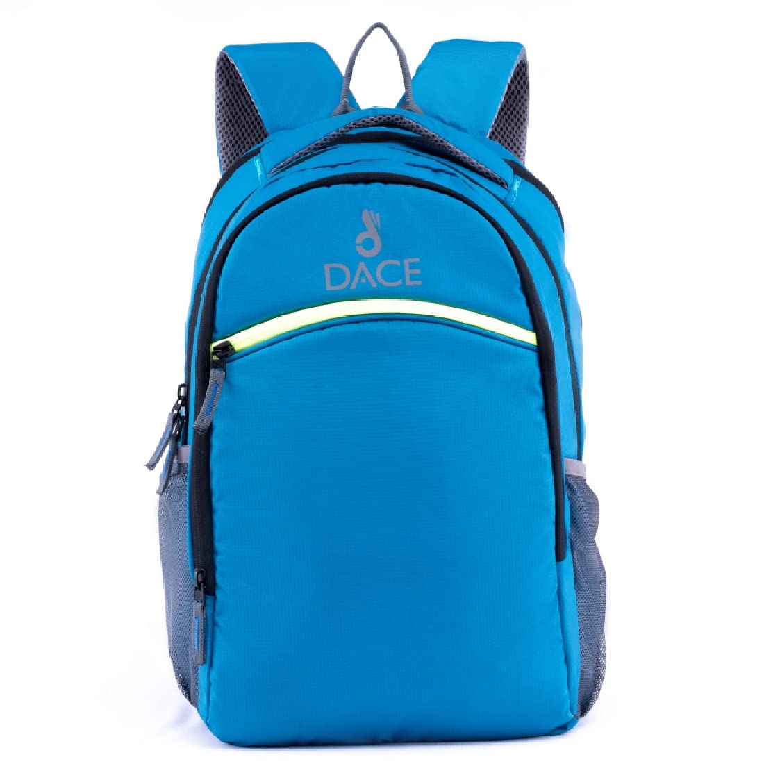 Dace Waterproof Laptop Backpack - Lightweight Blue Casual Computer Bag for Men & Women, Office Work, School, College, Business & Travel - Quick Access Front Pocket - Perfect for Commuting, Campus Life and Business Trips