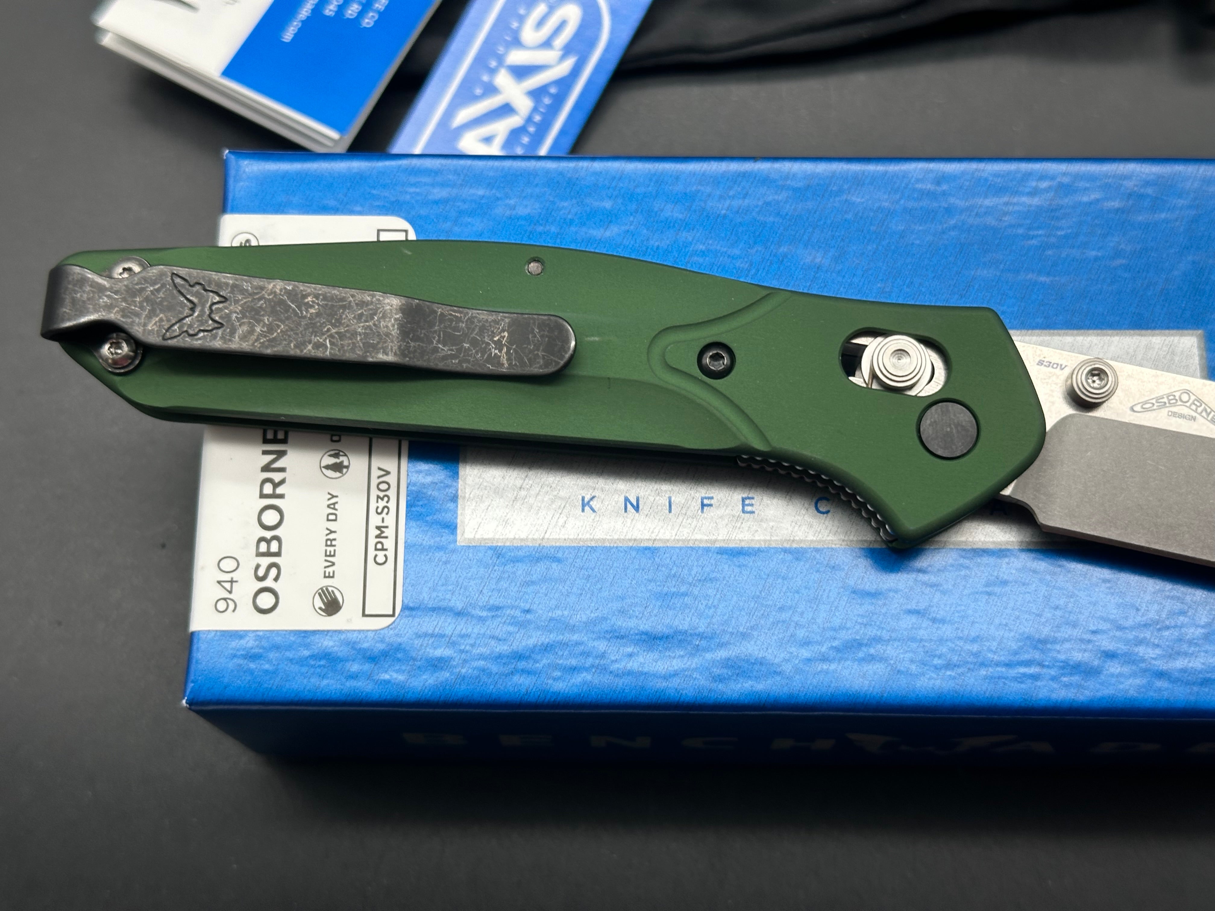 Benchmade 940 Osborne Folding Knife - 3.4