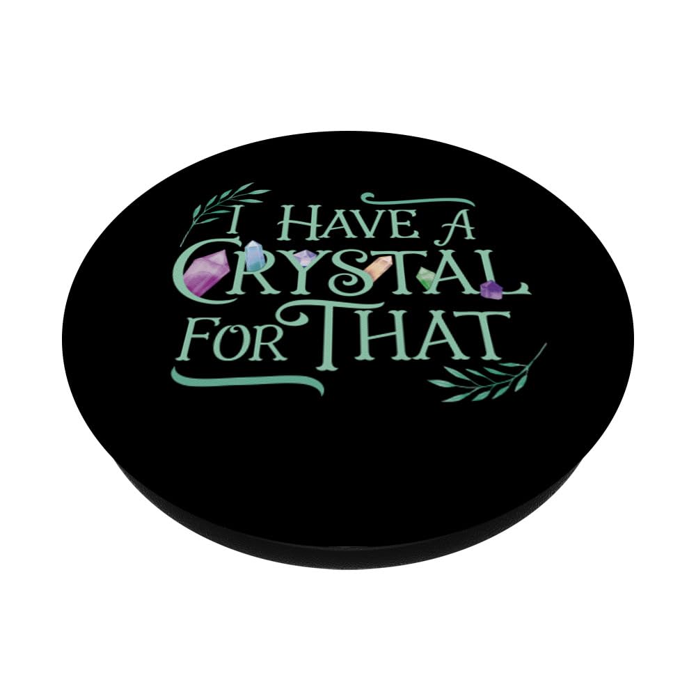 Witchy Quote Crystal PopSocket - Energy Healing for Phone Grip & Decor