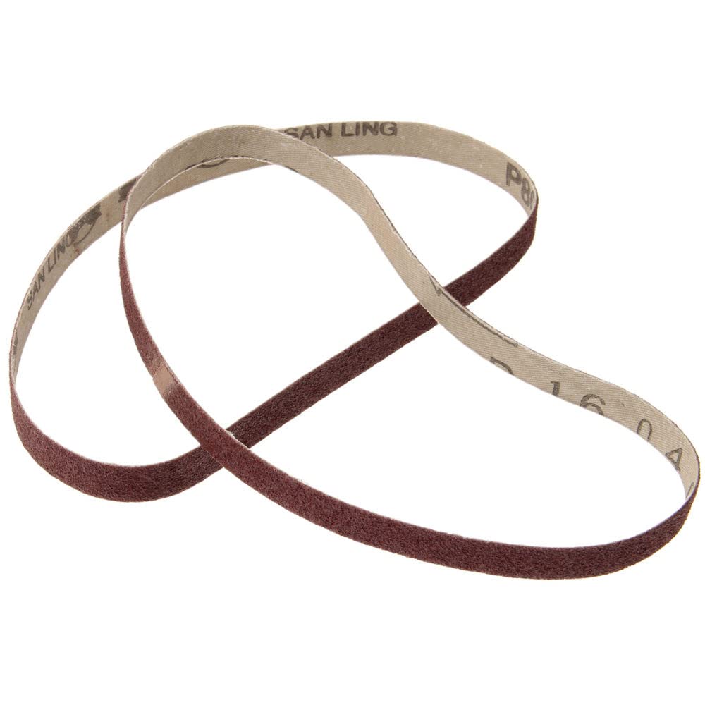 50Pcs 13x457mm Sanding Belts for Belt Sander - 40/60/80/120 Grit Abrasive Sandpaper for Woodworking, Metal Polishing & Drill Grinding - Perfect for DIY Projects & Professional Use