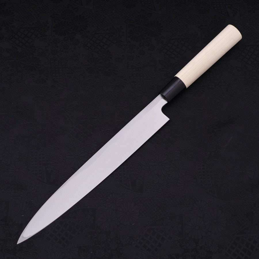 Premium Yanagiba Sushi Knife 230mm - SK Steel Blade with Magnolia Handle for Professional Chefs & Home Cooking - Perfect for Slicing Sashimi, Sushi & Raw Fish