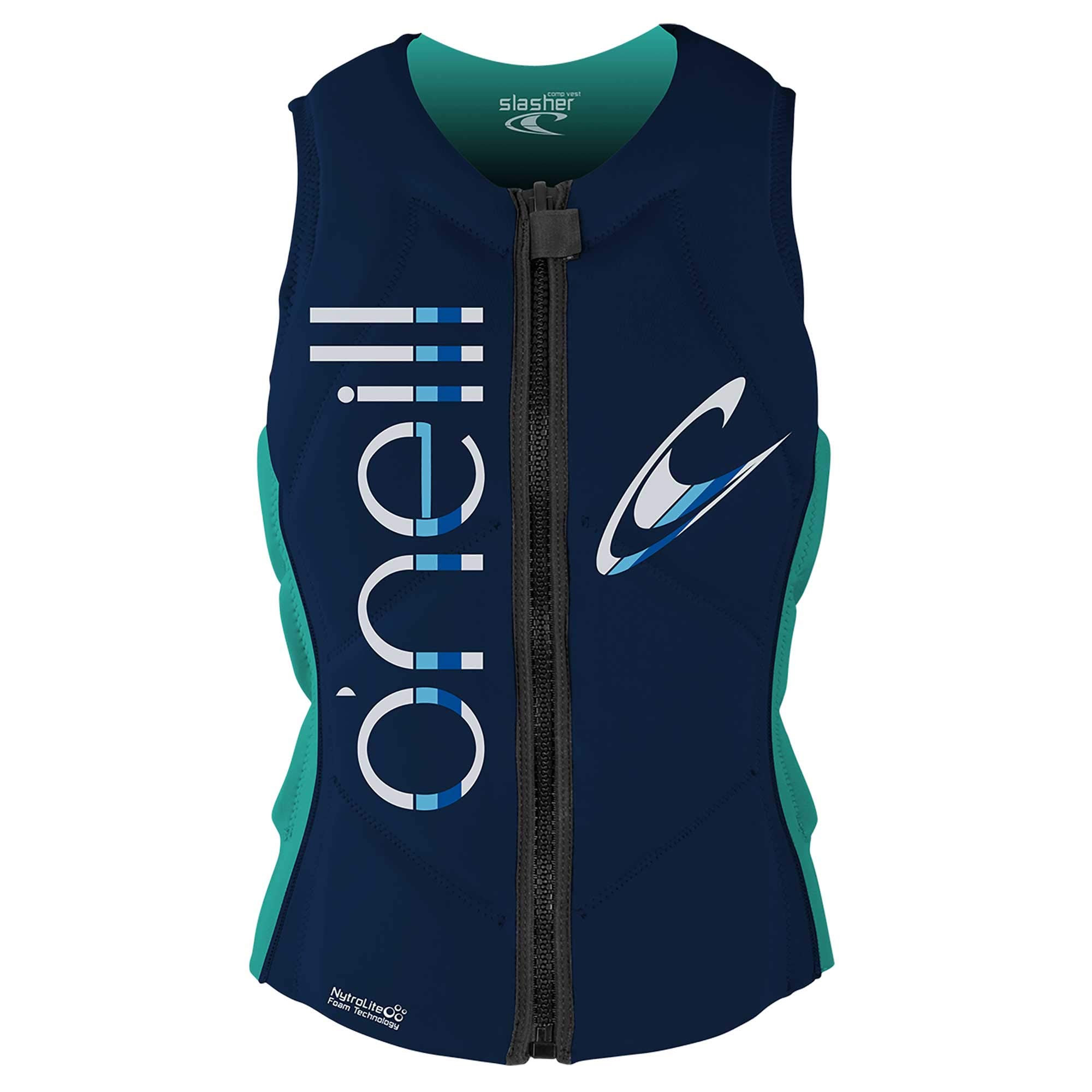 O'Neill Women's Slasher Comp Vest - Premium Neoprene Life Jacket for Surfing, Kayaking & Water Sports - Comfortable & Durable Safety Gear