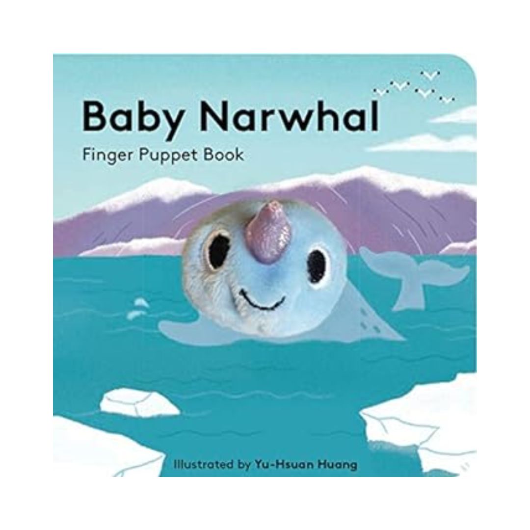 Baby Narwhal Finger Puppet Book - Interactive Storytime for Toddlers & Kids - Perfect for Bedtime, Playtime & Early Learning
