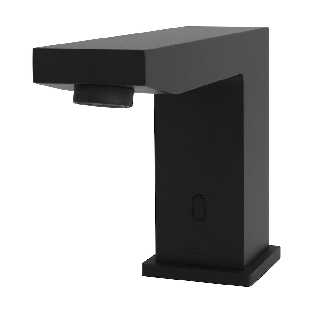 ZLINE Bliss Touchless Bathroom Faucet in Matte Black - Automatic Sensor Water Tap for Hands-Free Washing, Ideal for Modern Homes & ADA Compliant Bathrooms (BLS BFS MB)