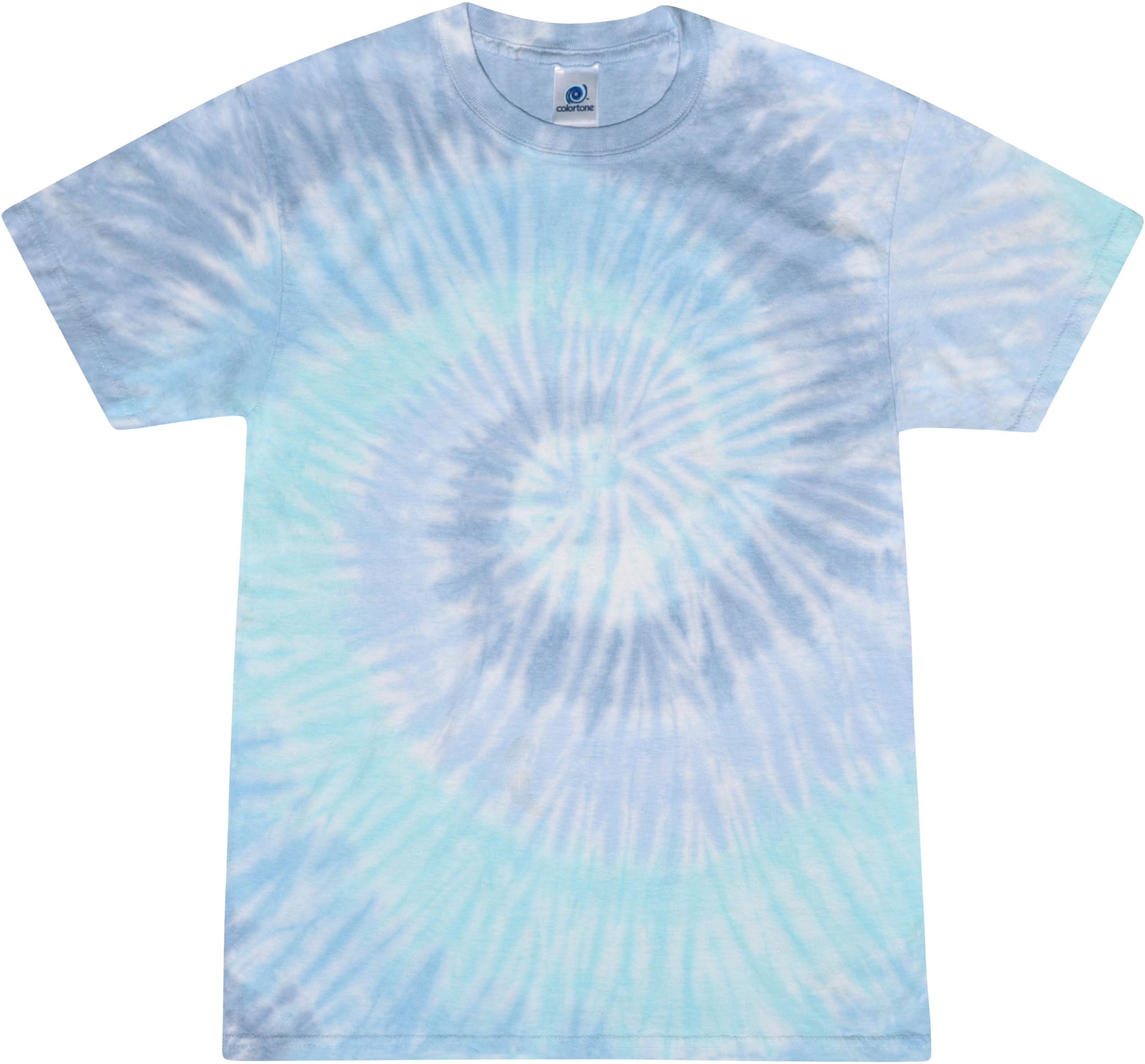 Colortone - Vibrant Multi-Color Tie-Dyed Cotton T-Shirt for Men & Women | Soft Breathable Fabric | Perfect for Festivals, Beach Parties & Summer Outfits