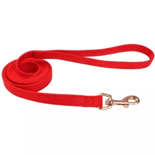 Premium Coastal Accent Microfiber Dog Leash - Soft, Durable & Stylish for Small to Medium Dogs | Perfect for Beach Walks, Park Adventures & Outdoor Activities