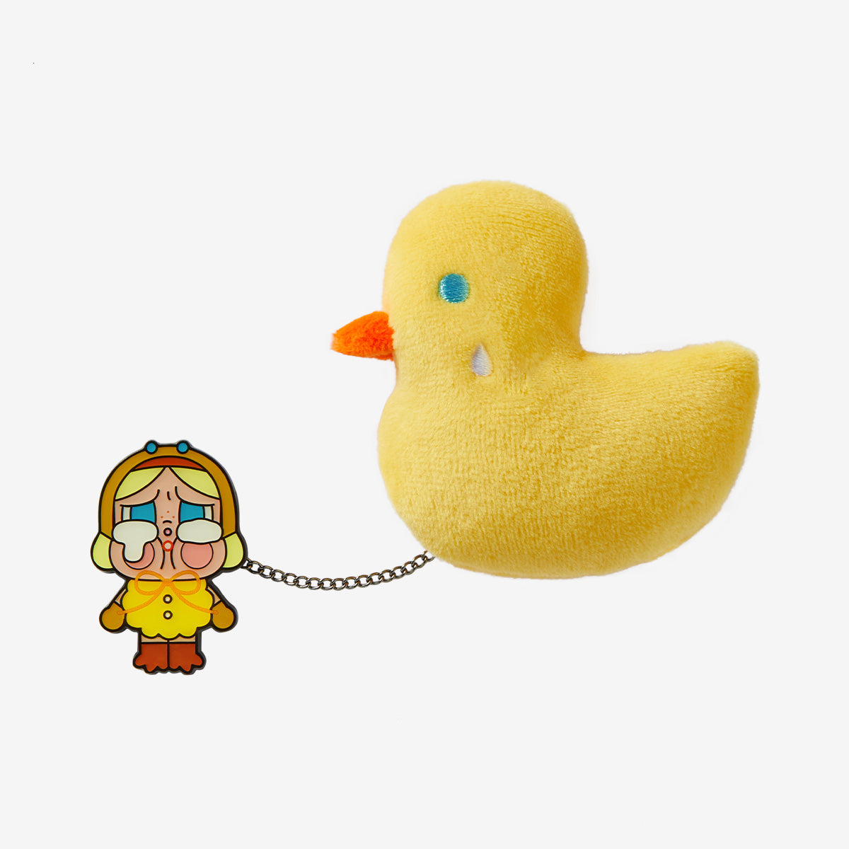 CryBaby Crying Again Series Plush Badge - Soft Collectible Pin for Backpacks, Jackets & Accessories - Perfect for Anime Fans & Kawaii Fashion
