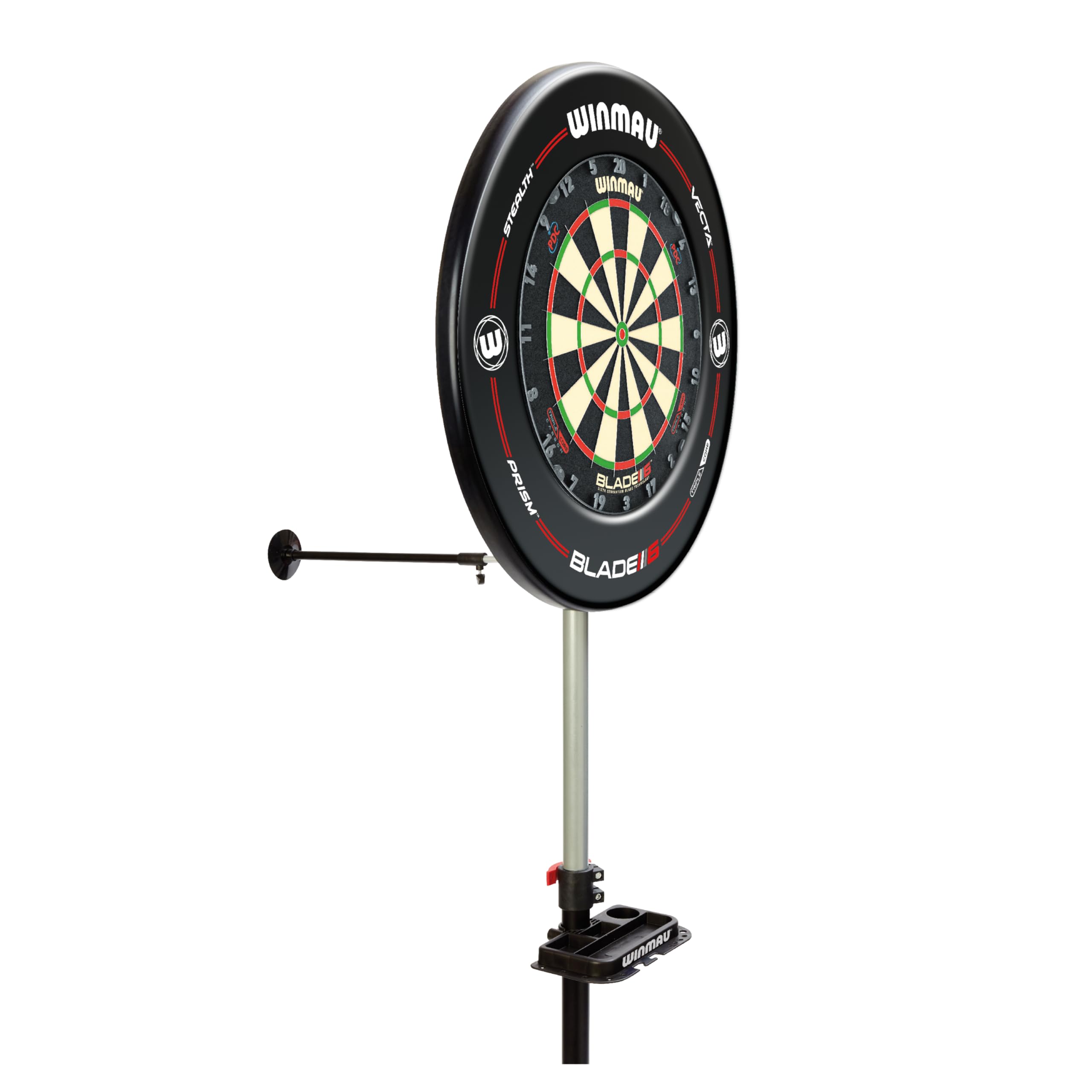 WINMAU Xtreme Dartboard Stand 2 - Portable Free Standing Dartboard Stand for Home, Bar & Game Room | Professional Darts Setup for Indoor & Outdoor Use