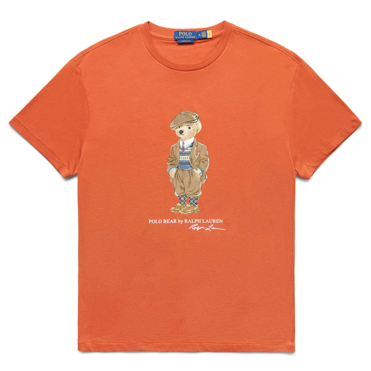 Bucky Bear Tee - Soft Cotton Graphic T-Shirt in Burnt Orange | Trendy Casual Wear for Men & Women | Perfect for Streetwear, Outings & Gifts