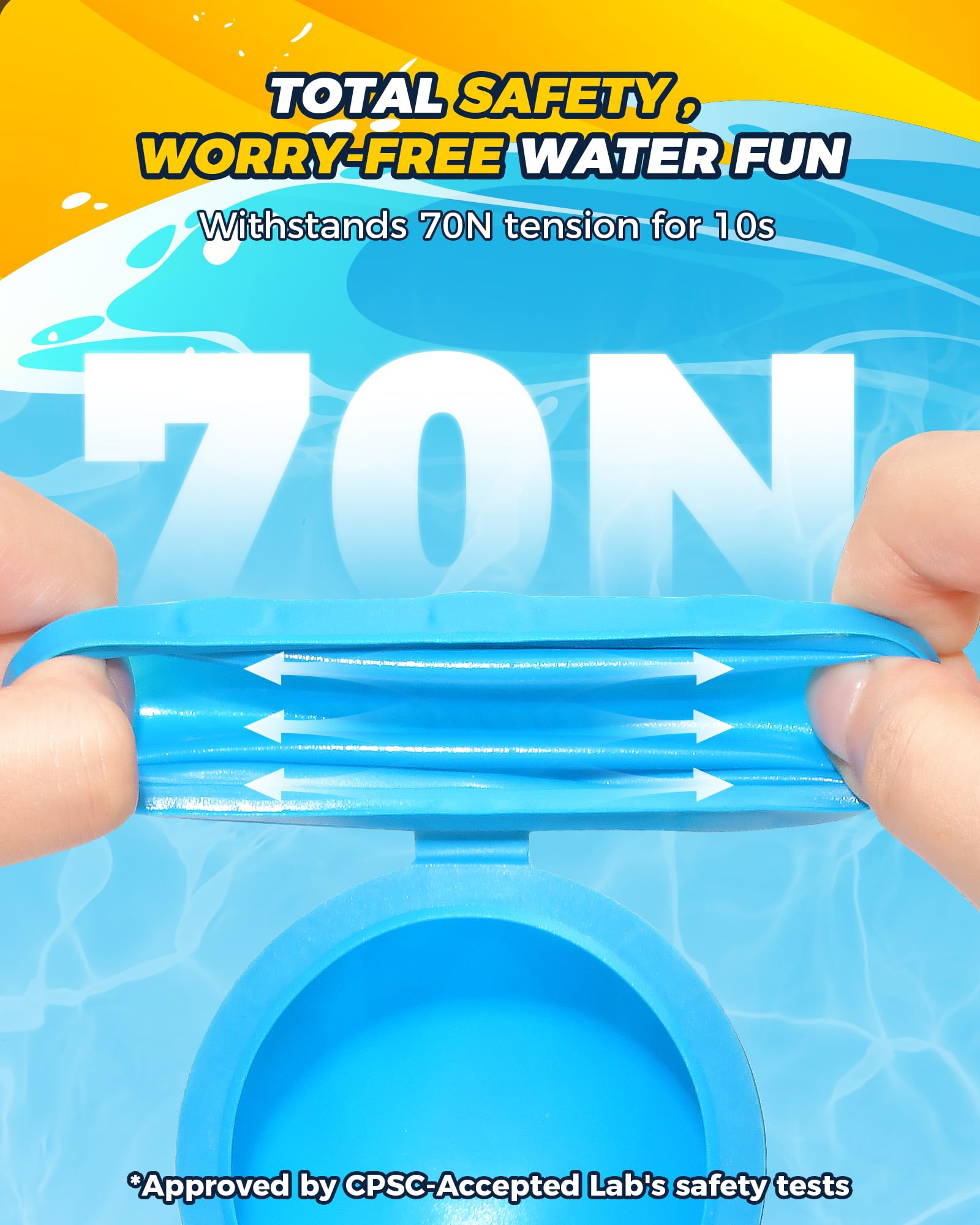 20PCS Reusable Water Balloons - Summer Pool & Beach Toys for Kids & Adults - Outdoor Water Games for Backyard, Swimming Pool Parties - Perfect for Summer Fun, Family Gatherings & Outdoor Play