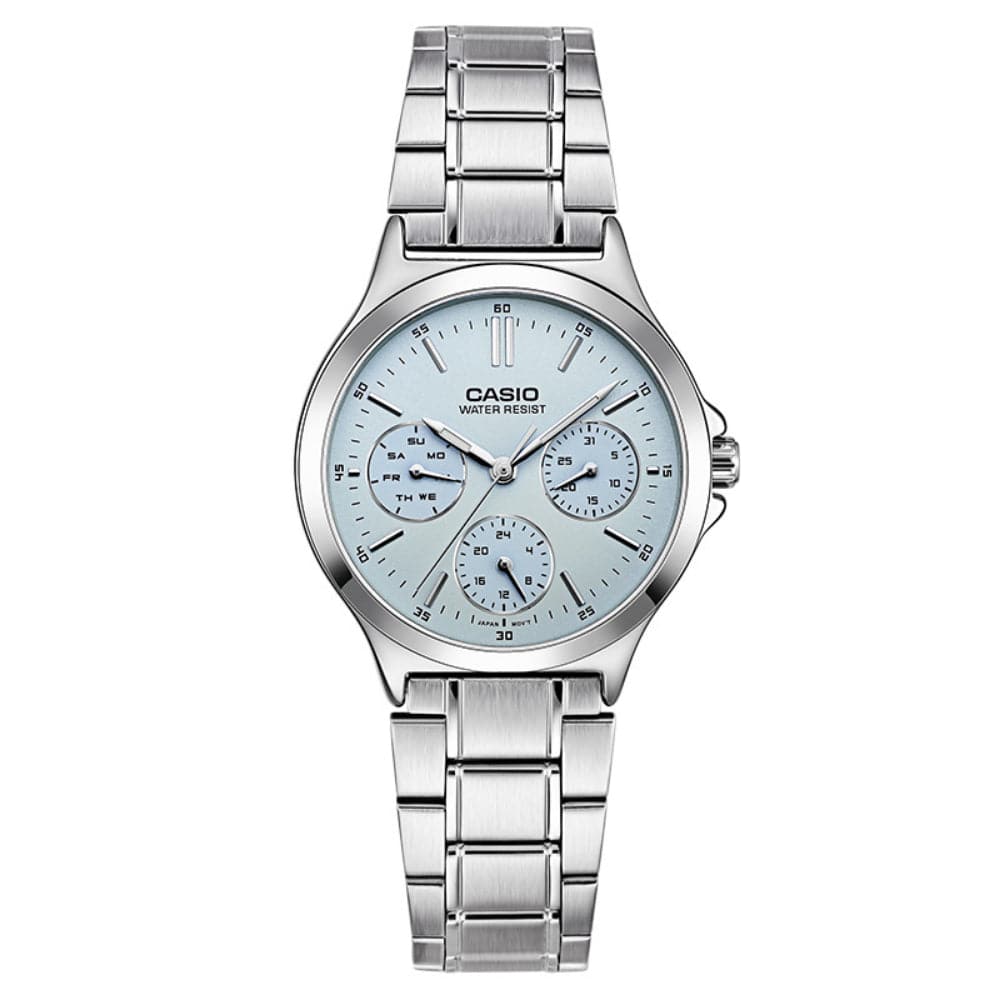 CASIO LTP-V300D-2AUDF Analog Stainless Steel Women's Watch - Elegant & Durable for Everyday Wear, Office & Special Occasions