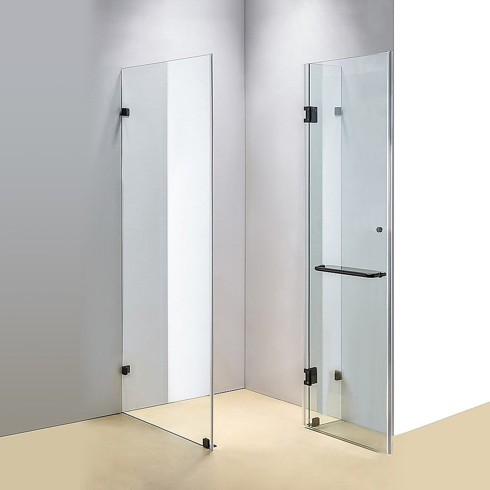Frameless 10mm Glass Shower Screen 43.3