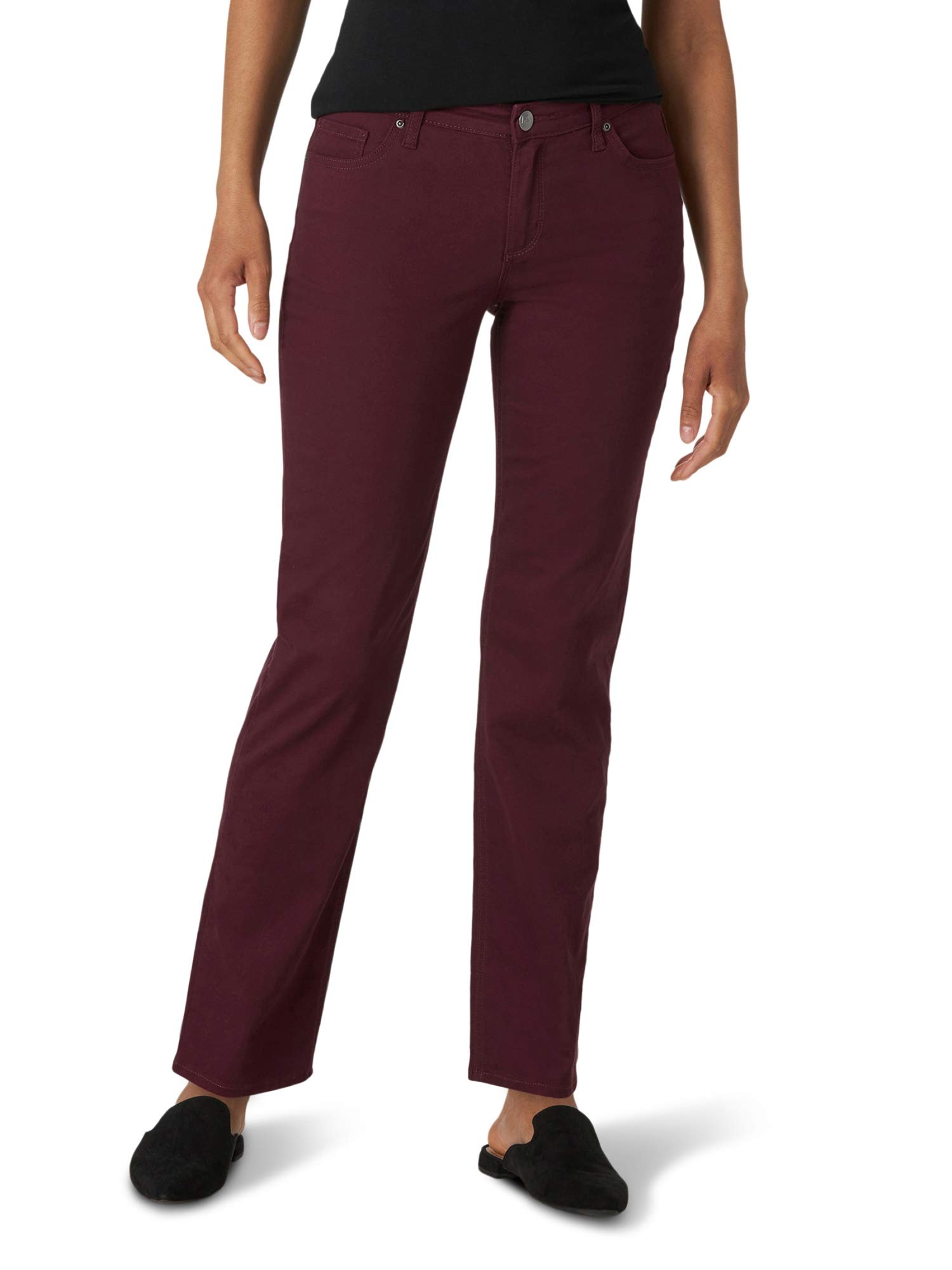 Lee Women's Relaxed Fit Straight Leg Jean - Comfortable Stretch Denim Pants for Casual Wear & Everyday Outfits | Perfect for Work, Shopping & Weekend Errands