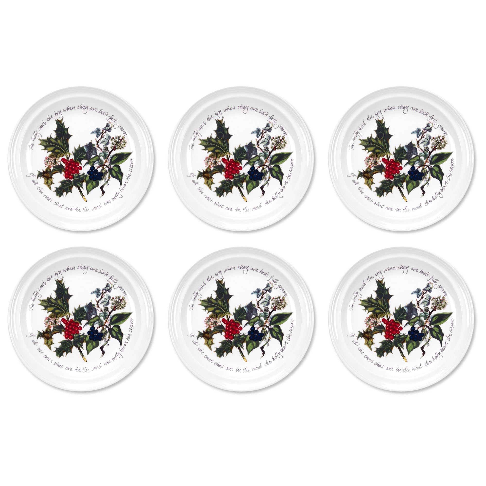 Portmeirion Holly and Ivy 7.25