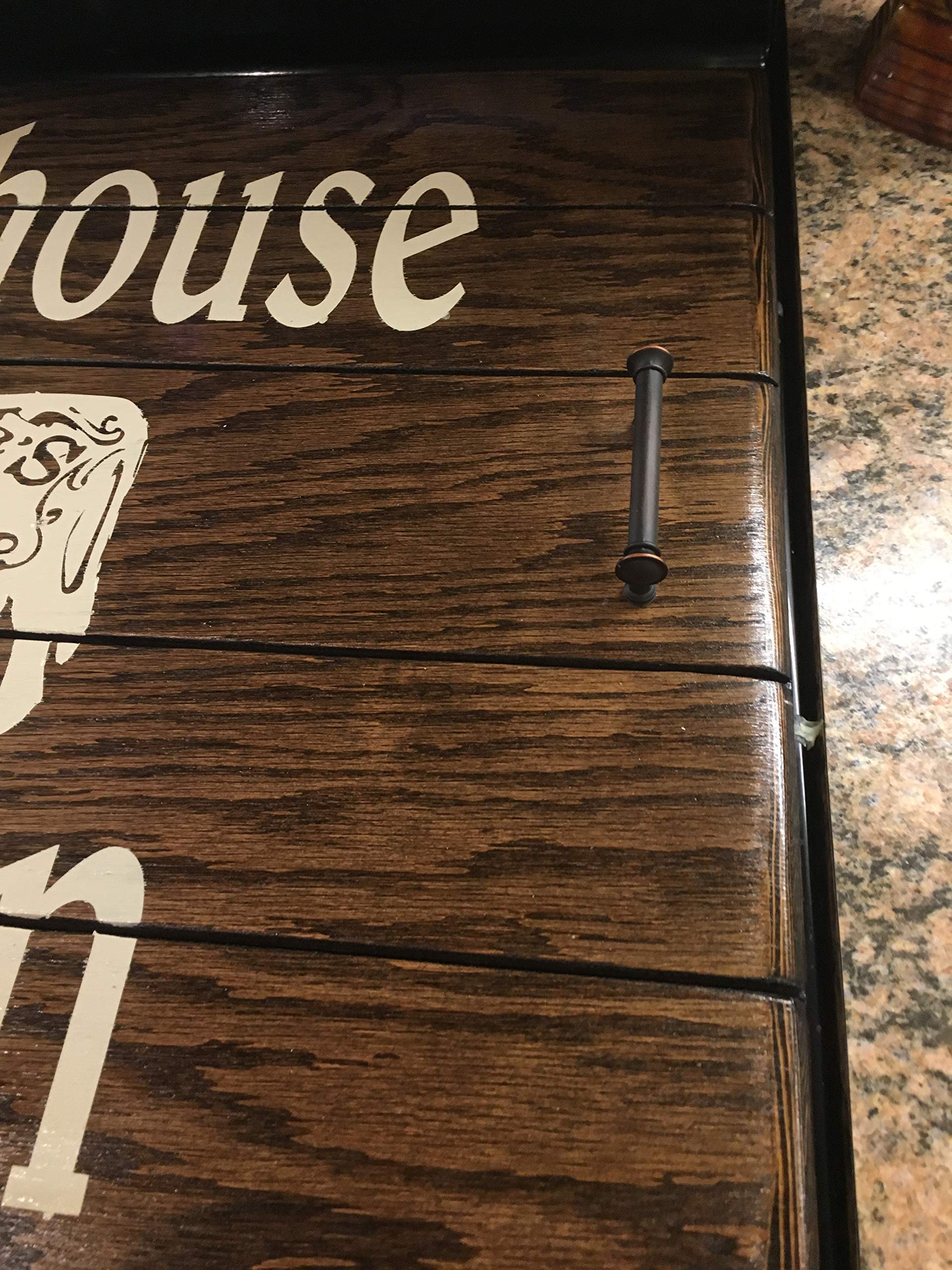 Farmhouse Cow Stovetop Cover - Distressed Wooden Serving Tray & Custom Kitchen Decor for Rustic Homes - Perfect for Stove Protection & Charming Farmhouse Style Kitchen Decor