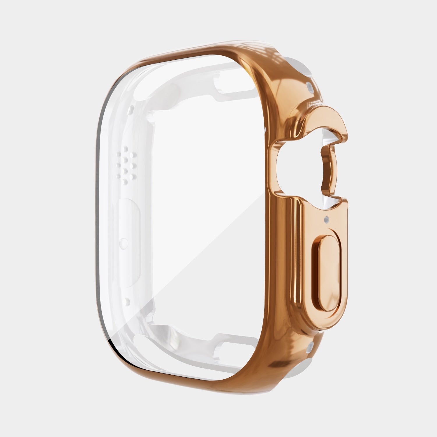 Durable Soft TPU Case with Tempered Glass Screen Protector for Ultra 49mm Smartwatch - Perfect for Workouts, Running & Everyday Protection